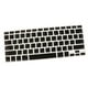 thumbnail image 1 of Pegatina De La Cubierta De La Piel Del Teclado De Silicona Inglés Ruso-inglés Para Computadoras Negras, 1 of 3
