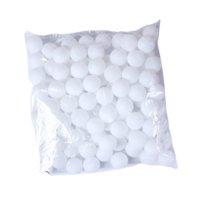Magideal - Pelotas De Pong, Pelotas De Tómbola, Repuesto De Entretenimiento, Pelotas De Juego De Bingo Multiusos De 40Mm Para Suministros De Fiesta, Juegos De Pi 100 Piezas Blancas