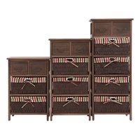 Genérico - Cómoda Decorativa Almacenamiento Elegante Funcional Jhn