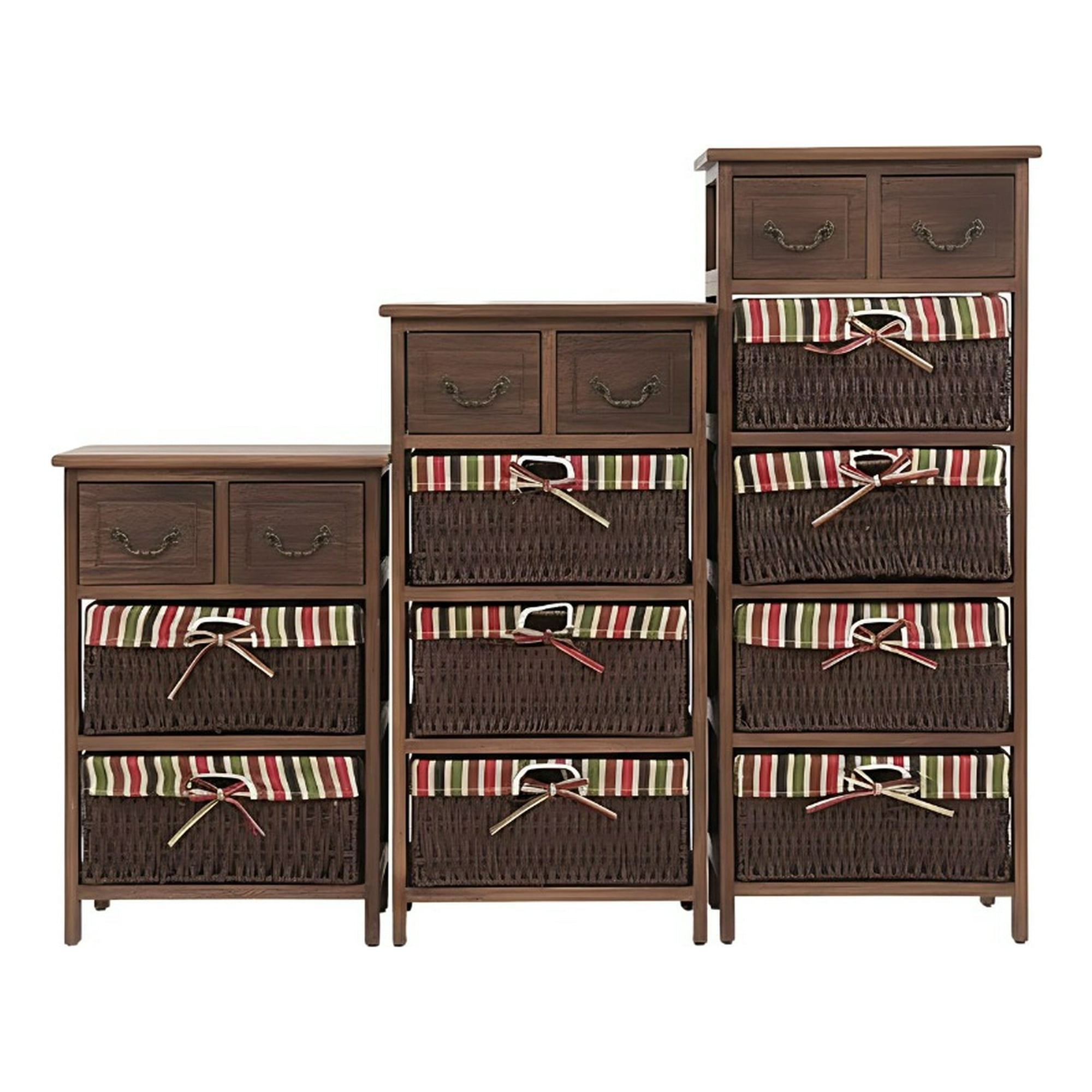 Genérico - Cómoda Decorativa Almacenamiento Elegante Funcional Jhn