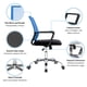 thumbnail image 2 of Silla de Oficina Negra y Azul Ergonómica Ajustable Santiago, 2 of 10