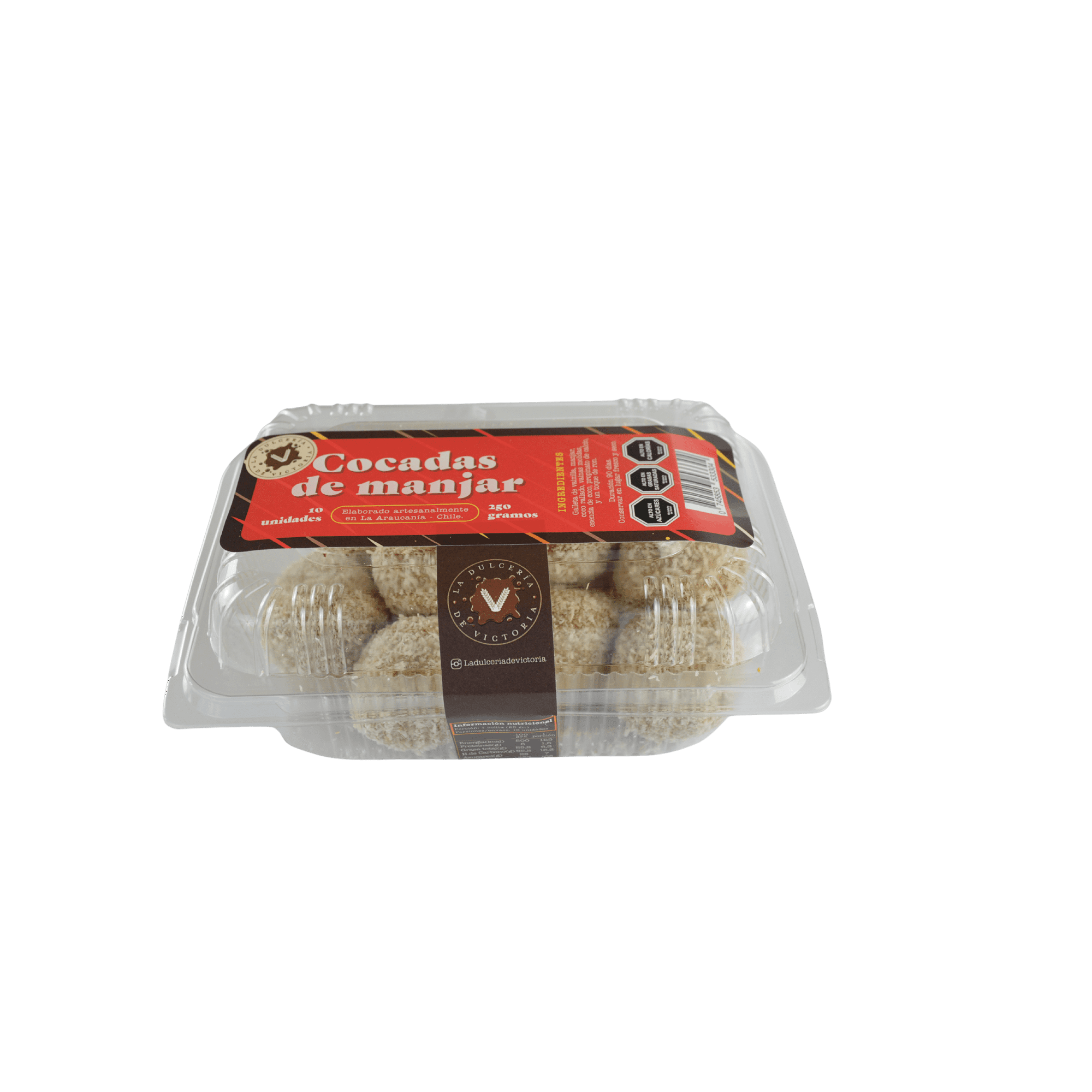 La Dulcería De Victoria - Cocadas Con Manjar