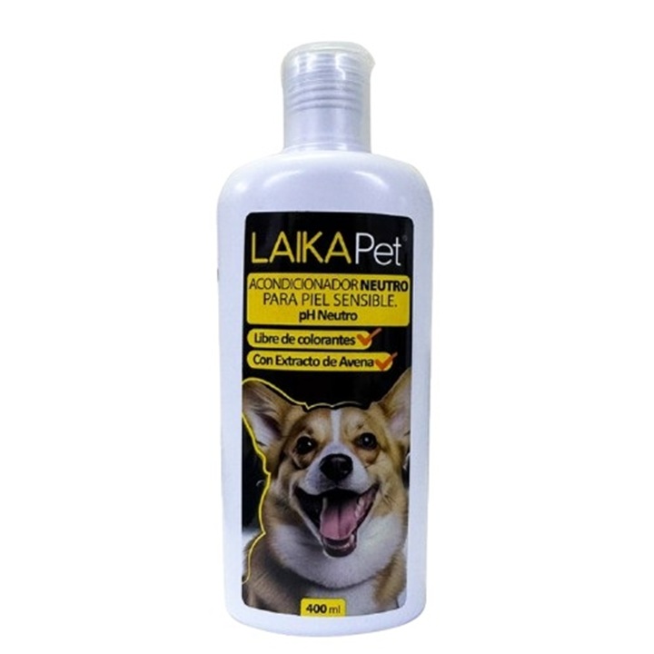 Laika Pet - Acondicionador Neutro Perro Frasco X 400 Ml