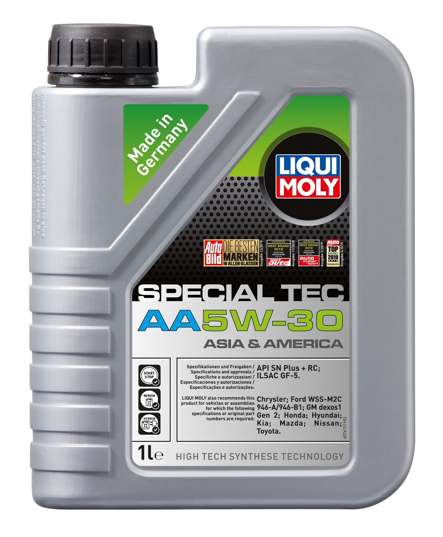Aceite Liqui Moly Special Tec Aa 5W-30 4 Lt