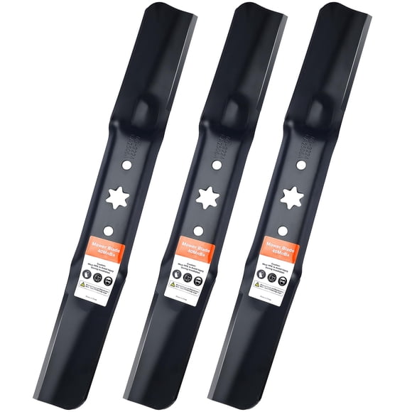Cuchillas para cortacésped Grasscool ZT1 de 54" con orificio estrella de 6 puntas y alto levantamiento