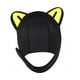 thumbnail image 1 of Gorro Con Capucha Para Buceo Con Orejas De Gato, Gorro Encantador Para Surfear, Para Navegar, Kayak, Canoa, Oreja Negra Y Amarilla XL, 1 of 3