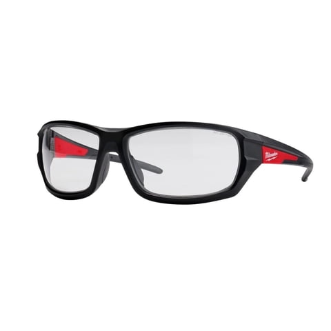 Gafas De Seguridad Milwaukee 48-73-2020 Con Marco Negro Y Lente Transparente