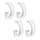 thumbnail image 1 of Set de 4 soportes para organizar tu guardarropa , Blanco, 1 of 5