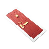Bothyi - Accesorios De Escena Diy Para Puerta En Miniatura De Casa De Muñecas Para Decoración De Sala De Estar Y Dormitorio