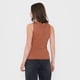 thumbnail image 3 of Tejido Mujer Sin Mangas Lurex Terracota Corona, 3 of 5