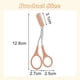 thumbnail image 4 of Tijeras De Acero Inoxidable De Color Para Cejas Con Peine, Tijeras Para Recortar Cejas, Herramienta De Maquillaje Para Recortar Cejas, Peine, 4 of 4