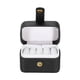 thumbnail image 3 of Caja de Anillos de Terciopelo Uxcell, Caja de Anillos de Viaje con 4 Ranuras, Soporte de Joyas Portátil, Mini Estuche de Joyas para Anillos, Negro, 3 of 6