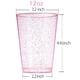 thumbnail image 2 of Vasos desechables WDF Rose Gold 350 ml para bodas, 100 unidades, 2 of 6