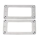 thumbnail image 3 of Anillos De Montaje Humbucker Fiocias Plata, 3 of 3