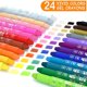 thumbnail image 3 of Lápices de colores en gel Shuttle Art, 24 colores, para niños pequeños, 3 of 8
