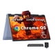 thumbnail image 1 of Laptop HP Chromebook x360 14" FHD táctil Intel N100 4GB, 1 of 9