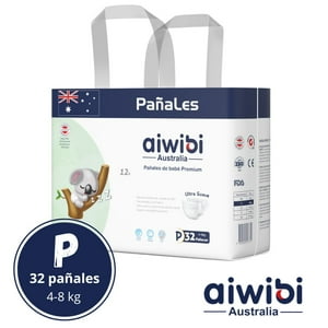 Aiwibi - Pañal De Bebé Premium Talla P