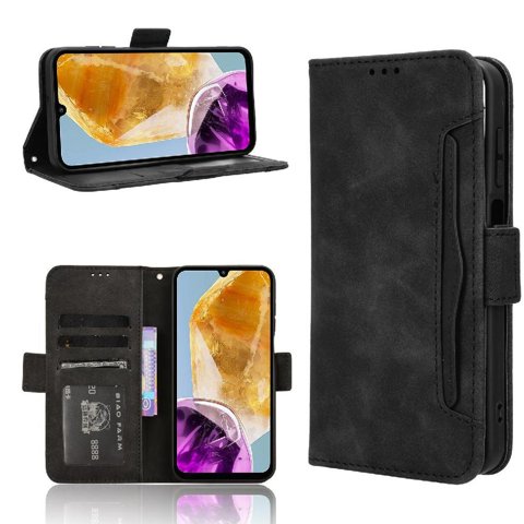 Funda Tipo Billetera Foxdock Para Samsung Galaxy M15 5G – Tapa Flip Con Tarjetero