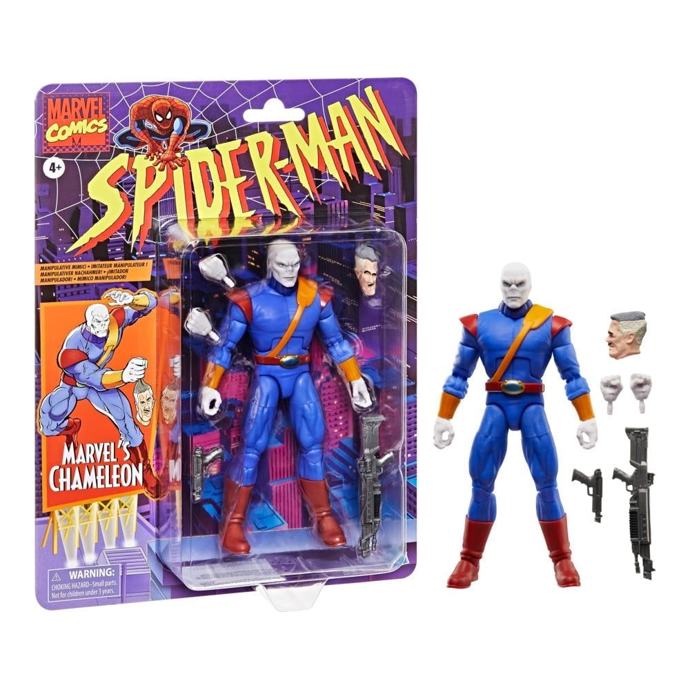 Figura De Acción Hasbro Marvel Legends Retro Chameleon
