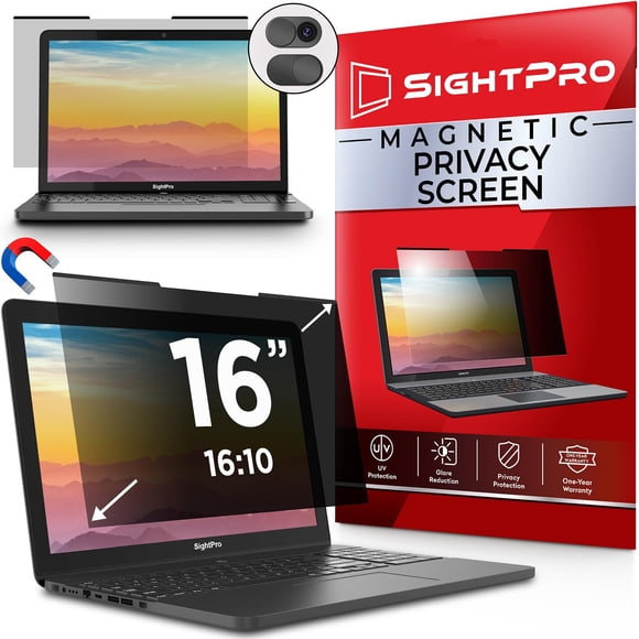 Pantalla de privacidad SightPro Magnetic para portátil de 16 pulgadas 16:10
