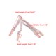 thumbnail image 5 of INSPIRE CHIC Sujetadores de Mujer con Clips Sujetadores de Tirantes Antideslizantes Elásticos Rosa, 5 of 6