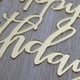 thumbnail image 2 of Espejo De Feliz Cumpleaños Para Decoración De Tartas Acrílico Dorado, 2 of 6