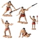 thumbnail image 1 of 5pcs Men Primitivos Figuras Miniatura Para Paisaje Mesa De Arena De Jardín, 1 of 5