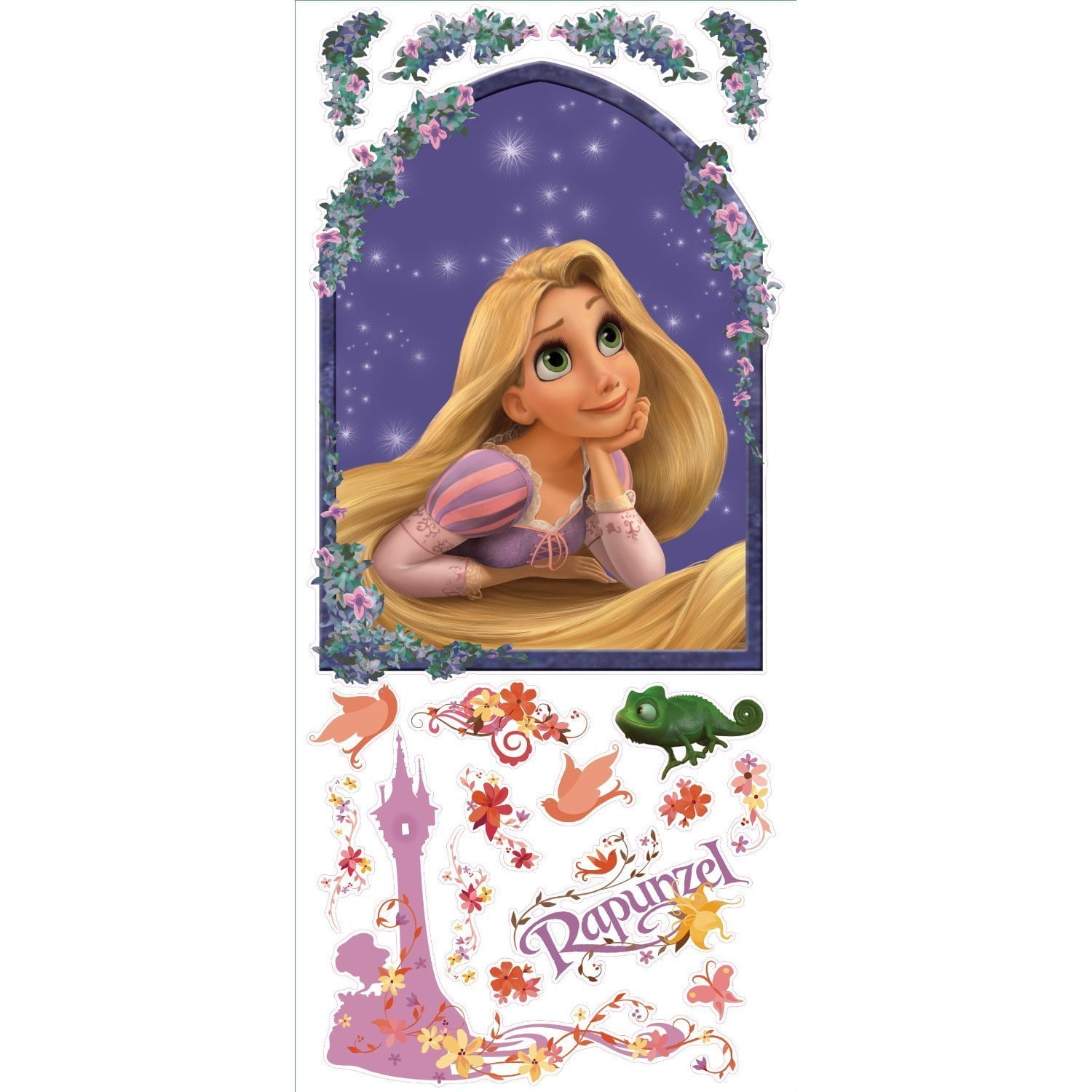 Adhesivos De Pared Disney Tangled Rapunzel Roommates Rmk1525gm