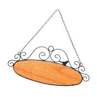 Magideal - Letrero De Bienvenida En , Colgador De Puerta Delantera, Placa Colgante De Madera Fácil De Instalar, Placa Decorativa De Bienvenida Diy Para Por Amarillo Negro