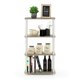 thumbnail image 2 of Estantería de almacenamiento Furinno TURN-S-TUBE de 4 niveles, acabado Sonoma Oak, 2 of 5