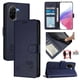 thumbnail image 1 of Funda tipo cartera FOXDOCK para Xiaomi Redmi A5 4G con soporte, ranuras, RFID, diseño de gato, 1 of 5