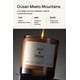 thumbnail image 2 of Vela con aroma a sal y piedra, azafrán y cedro, 250 ml, 50 h, quemada, 2 of 7