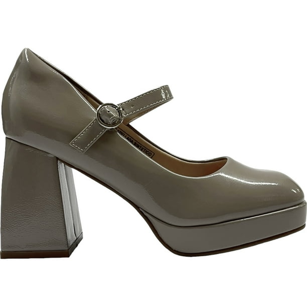 Zapato Mujer Kakhy Taco Medio Gaga Detogni