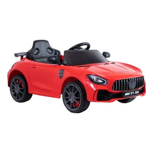 Auto A Batería Eléctrico Coupe Rojo Bebesit
