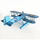 thumbnail image 2 of Avión A Escala Hidroavión Colección Decoración Vintage Azul, 2 of 7