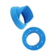 thumbnail image 4 of 2 piezas de deflector de altavoz de silicona para automóvil de 6,5 pulgadas, accesorios, almohadilla de silicona suave, mejora la calidad del sonido, Azul, 4 of 5