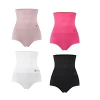 Giovacchino - Pack De 4 Calzon Faja Reductor De Abdomen Levanta Gluteos Mujer