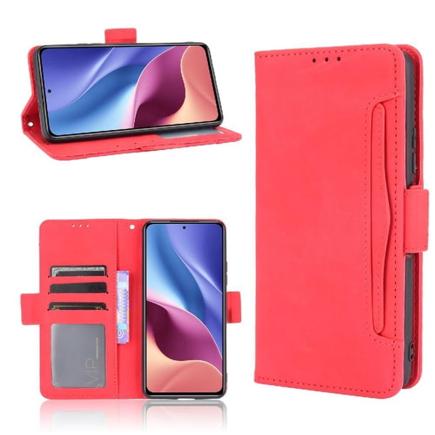 Funda Tipo Billetera FOXDOCK para Xiaomi Poco F3 – Tapa Flip con Tarjetero