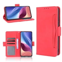Funda Tipo Billetera Foxdock Para Xiaomi Poco F3 – Tapa Flip Con Tarjetero