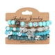 thumbnail image 1 of Brazalete bohemio de material mixto, 1 of 2