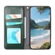 thumbnail image 3 of Funda tipo cartera para Google Pixel 9A de piel con cierre magnético, ranuras para tarjetas y correa para la muñeca Verde, 3 of 6
