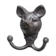 thumbnail image 1 of Figura De Cabeza De Animal Con Ganchos De Pared Para El Pasillo, Resistente Percha Para Llaves, Batas, 1 of 5