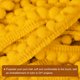 thumbnail image 4 of Uxcell 10 Yardas Pom Pom Bola Flecos Cinta Accesorio de Costura Manualidades DIY, 5mm Amarillo, 4 of 6