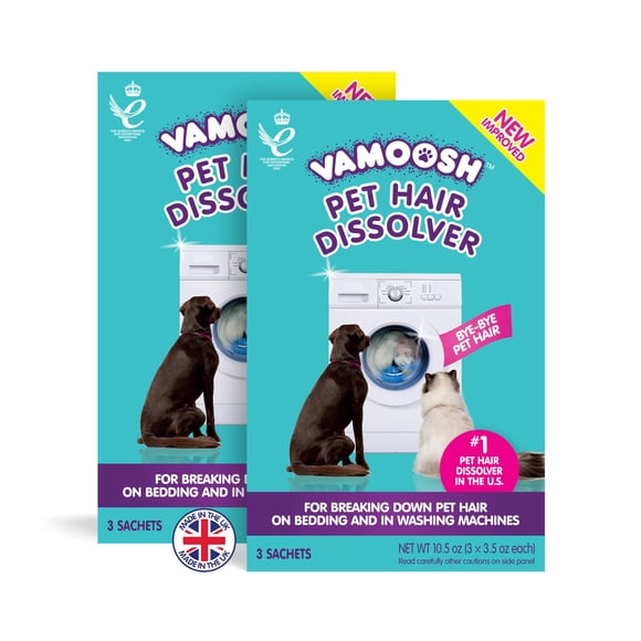 Disolvente de Pelo de Mascota Vamoosh para Lavadora de Carga Frontal 600 g