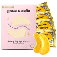 Mascarilla Para Debajo De Los Ojos Grace & Stella Reduce Las Ojeras, 24 Pares