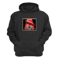 Genérico - Polerón Canguro Led Zeppelin Gris Oscuro Talla M Unisex