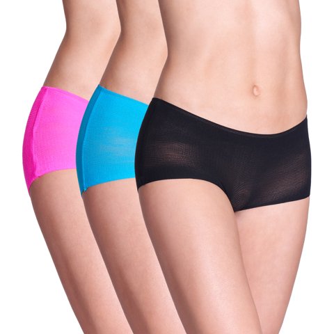 Baziani - Pack 3 Pantaletas Desechable Quirurgicas 20471 Negro L/Xl