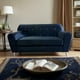 thumbnail image 1 of Sofa New Dos Cuerpos Negro Felpa, 1 of 3