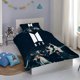 thumbnail image 2 of BTS Bedding Set, TBS Bangtan Boys Duvet Cover with Pillowcase BTS Microfiber D Print, Multicolor, for, 2 of 3