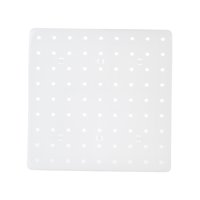 Bothyi - Panel De Pared De Tablero Perforado Tablero De Almacenamiento De Tablero De Agujeros De Bricolaje Para La Entrada De La Oficina De La Sala De Manualidades Blanco